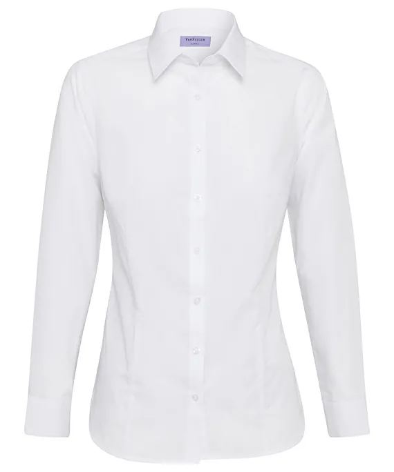 Cotton Polyester Poplin Classic Fit Shirt_4