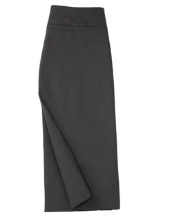 Ladies Classic Below Knee Skirt_3