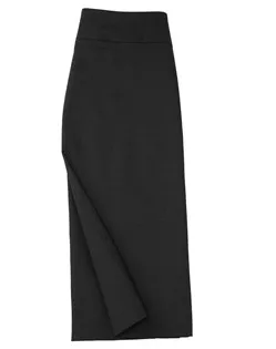 Ladies Classic Below Knee Skirt_4