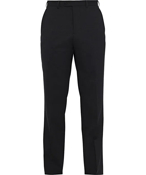 Stretch Wool Blend Plain Weave Suit Separate Trouser_2