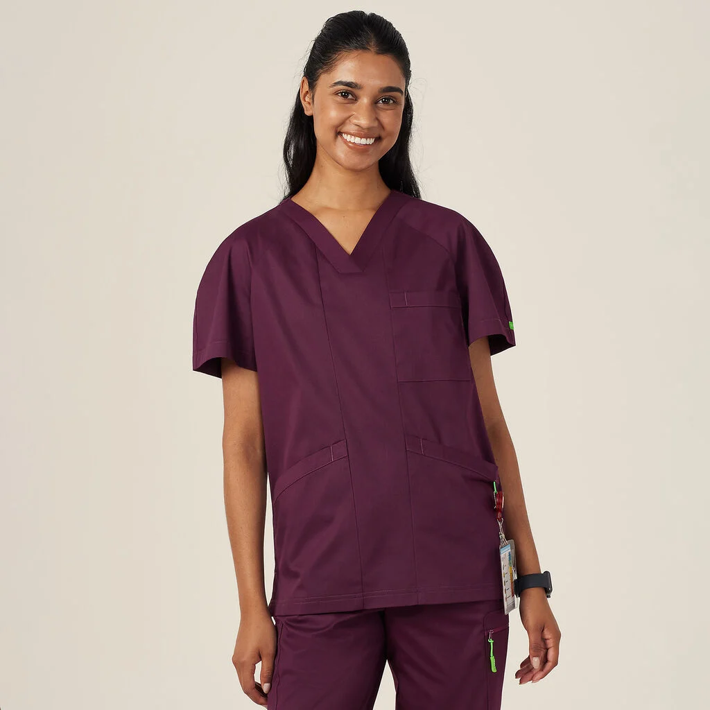 Next-Gen Antibacterial Active Carl Scrub Top_71
