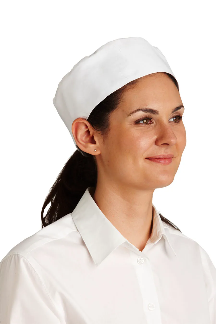 Chefs Cap With Opening At Back_1