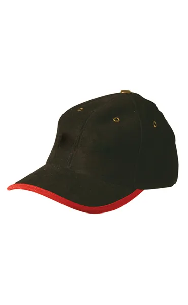 Suede Trim Peak Cap_1