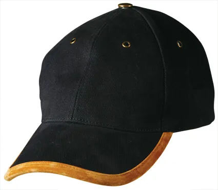 Suede Trim Peak Cap_4