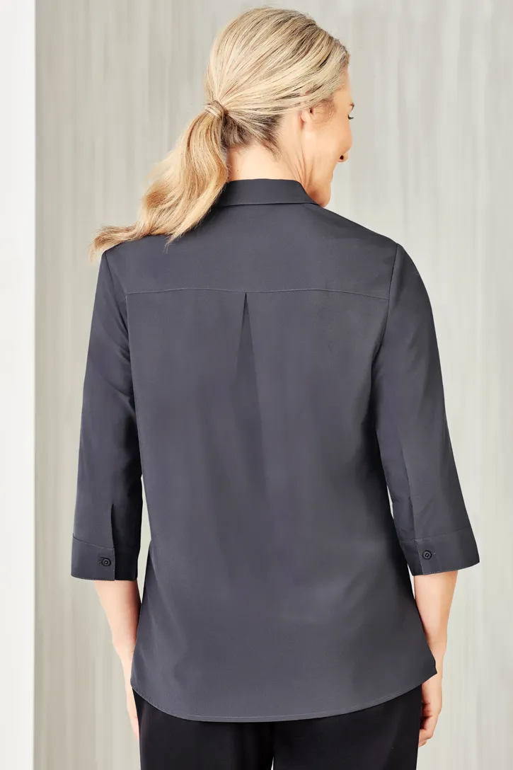 Womens Easy Stretch 3/4 Sleeve Shirt_12