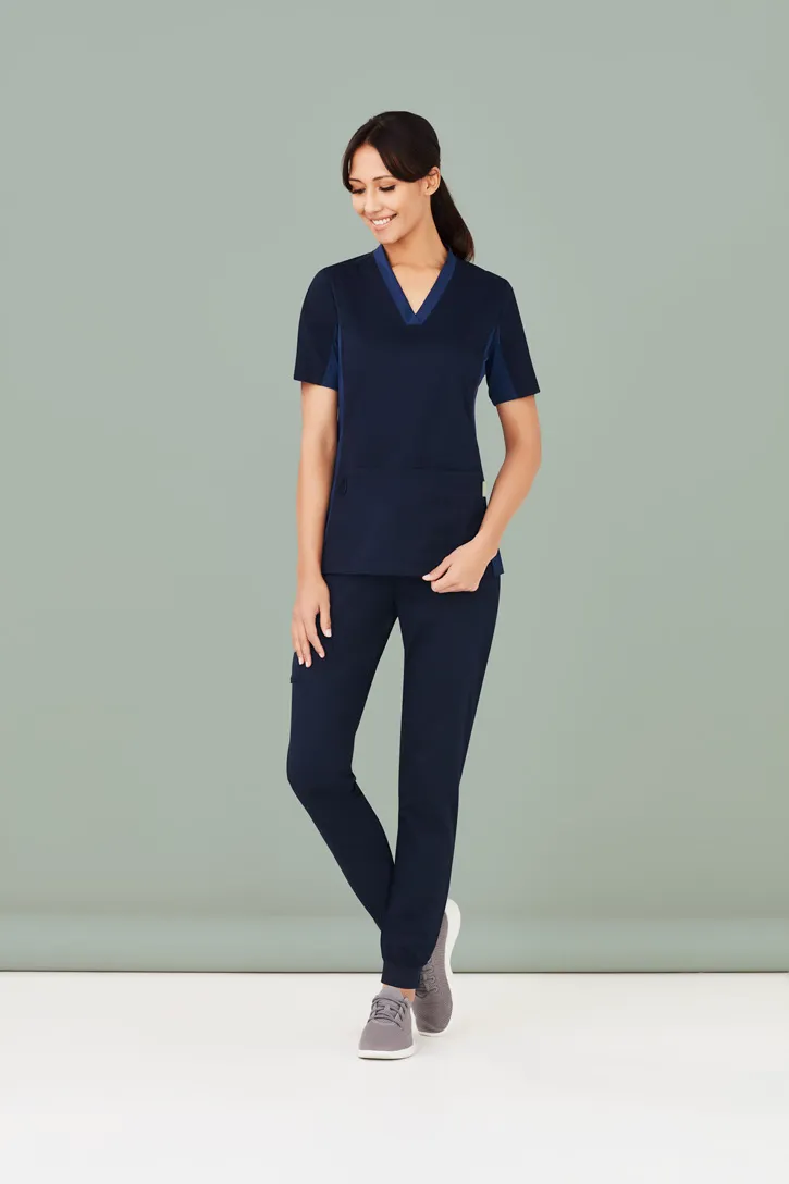 Womens Riley Slim Leg Jogger Scrub Pant_2