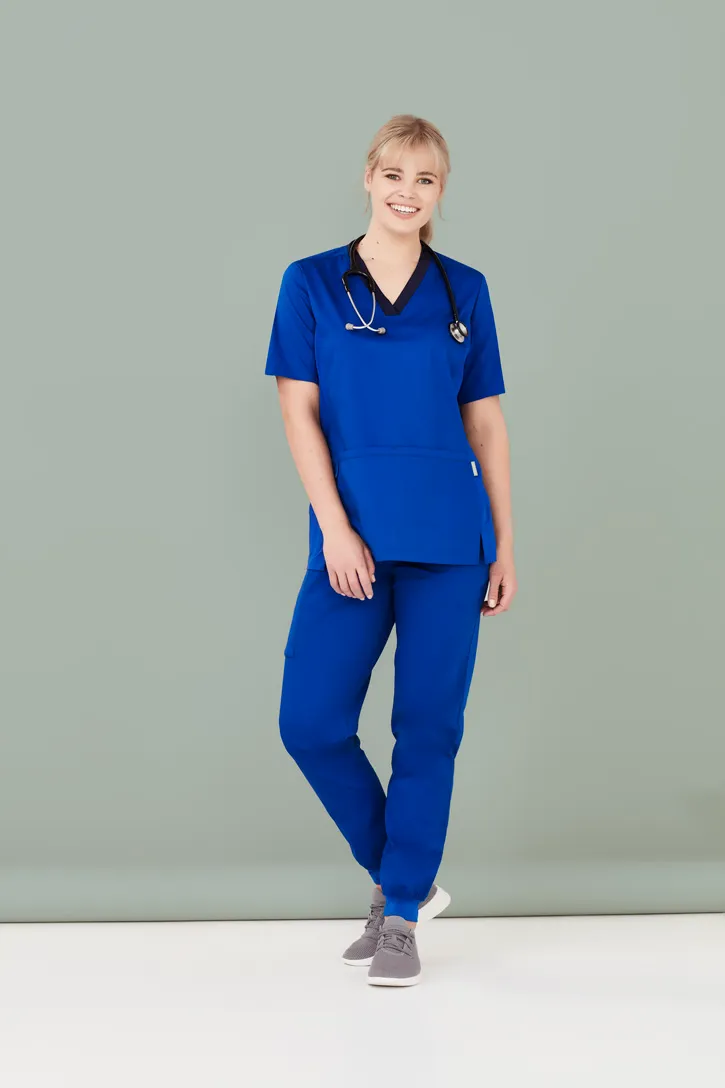 Womens Riley Slim Leg Jogger Scrub Pant_12