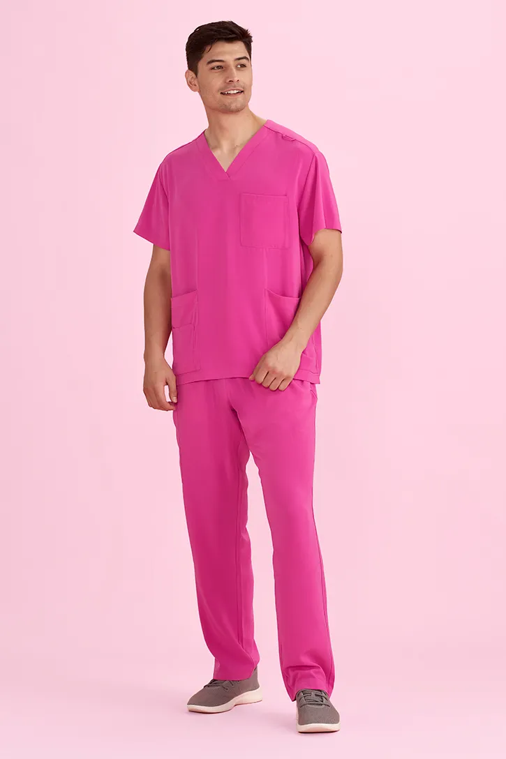 Pink Unisex Scrub Pant_3