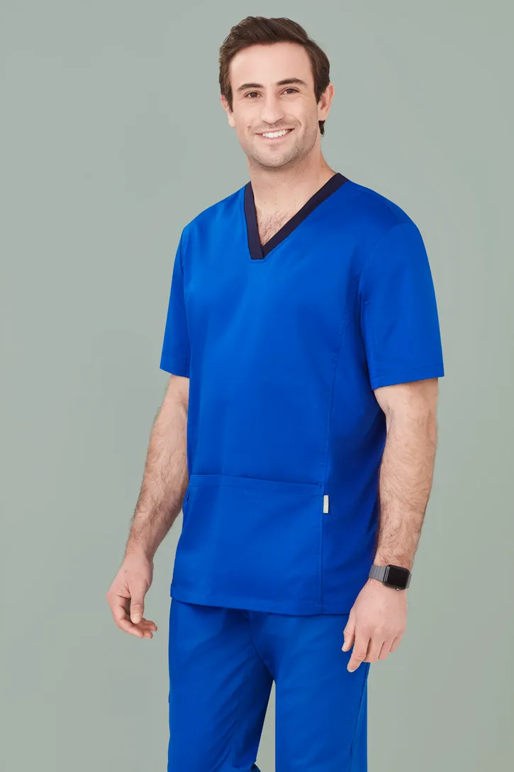 Riley V-Neck Mens Scrub Top_4