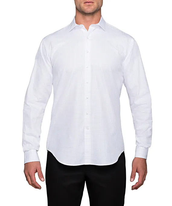 Mens European Tailored Check Shirt_8
