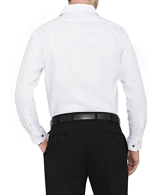 MENS EUROPEAN TAILORED FIT SHIRT 100% PREMIUM OXFORD COTTON_3