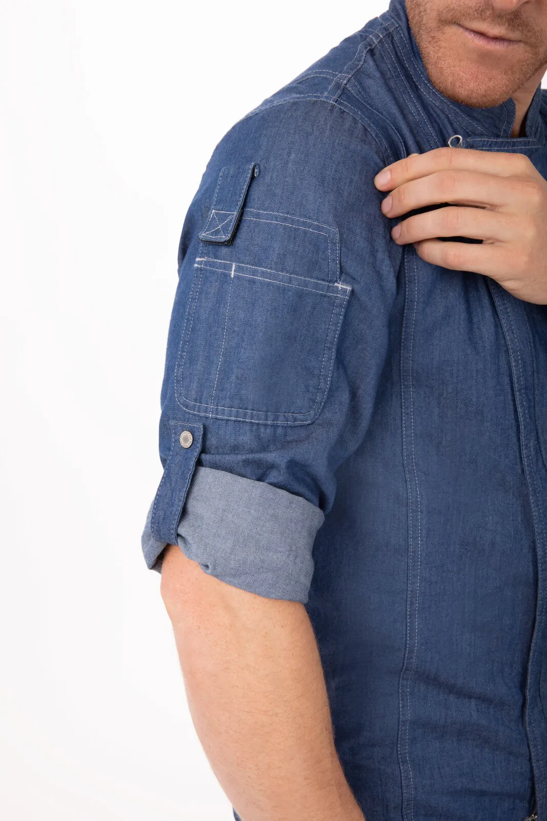 GRAMERCY DENIM CHEF JACKET_7