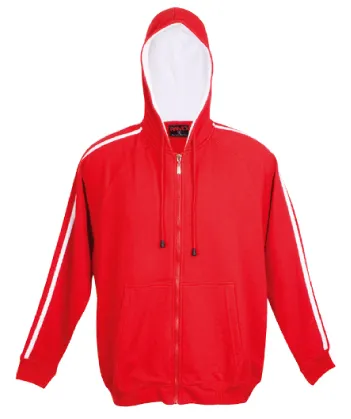 Mens Stripe Sleeve Hoodie_5
