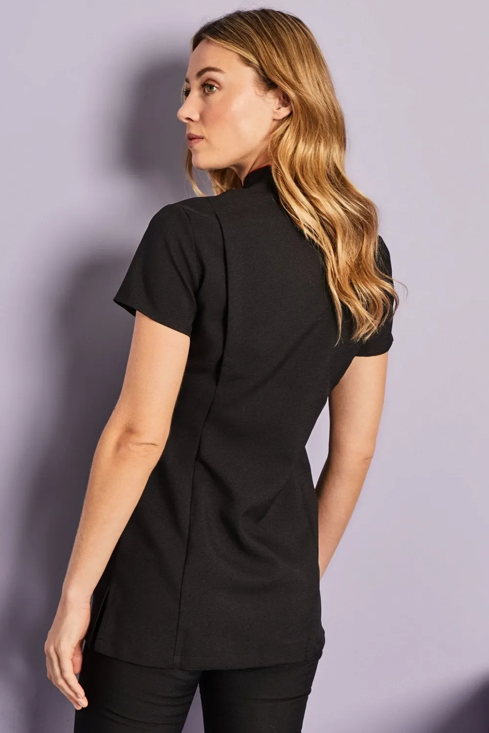 Asymmetrical Tunic With Piping_2