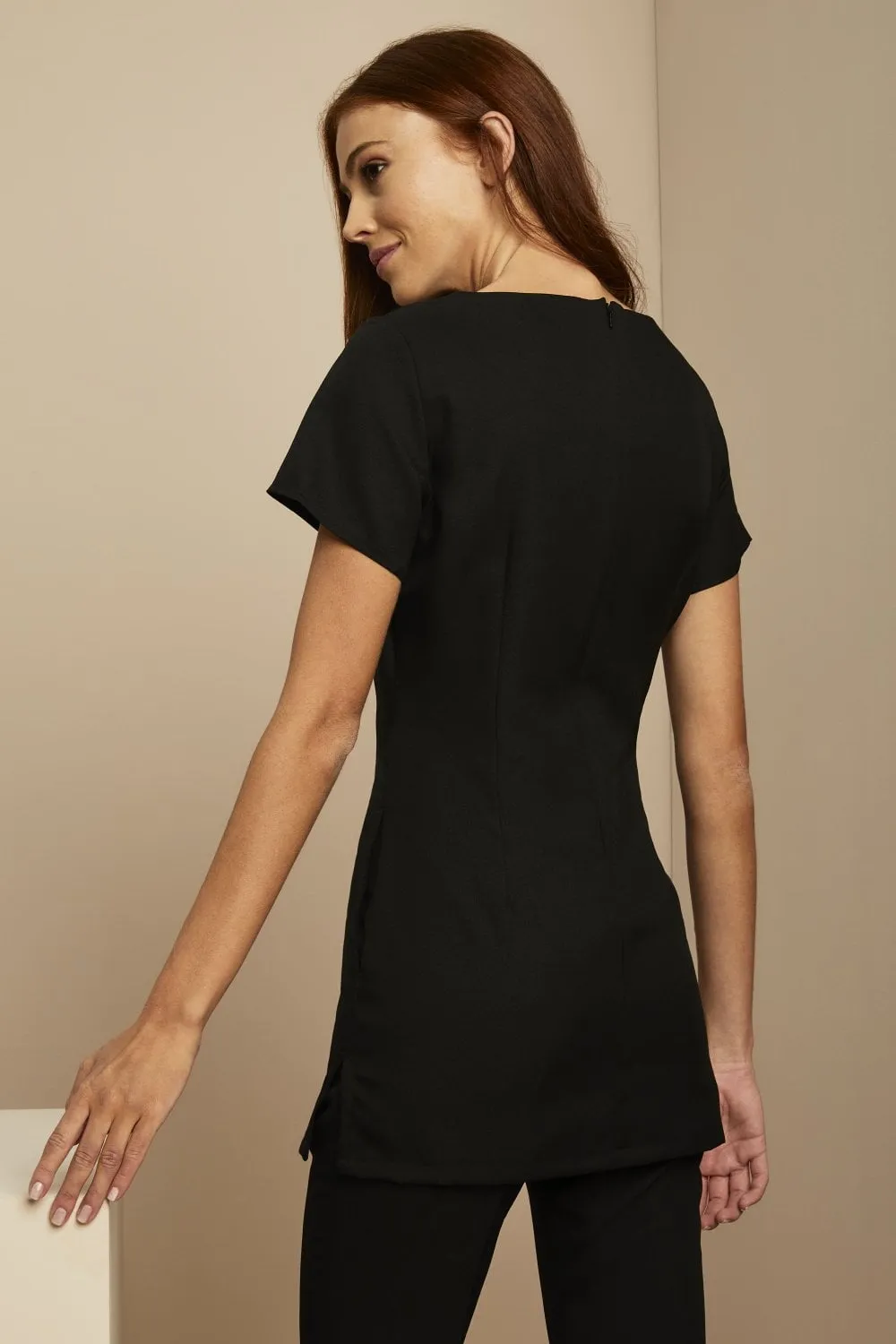 Essentials Shaped Neck Pocket Tunic_3