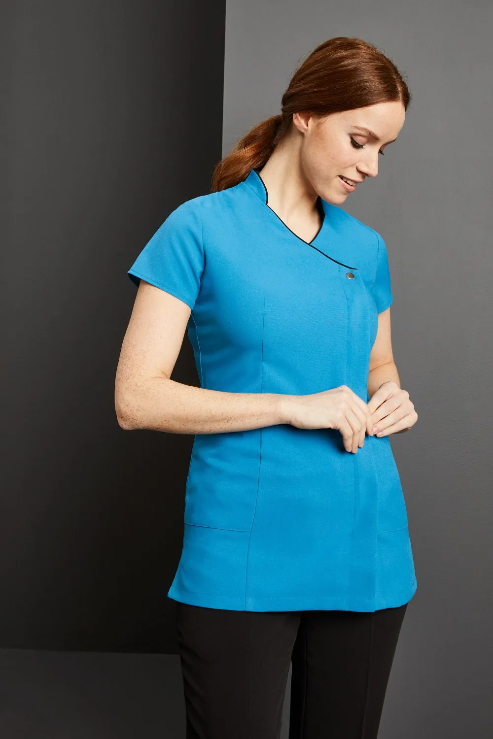 Womens Side Pocket Piped Detail Tunic_10