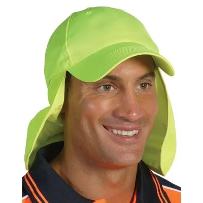 Hivis Cap With Flap_1