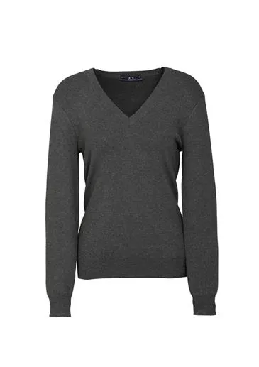 V Neck Ladies Pullover_2
