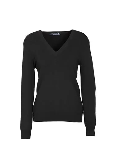 V Neck Ladies Pullover_4