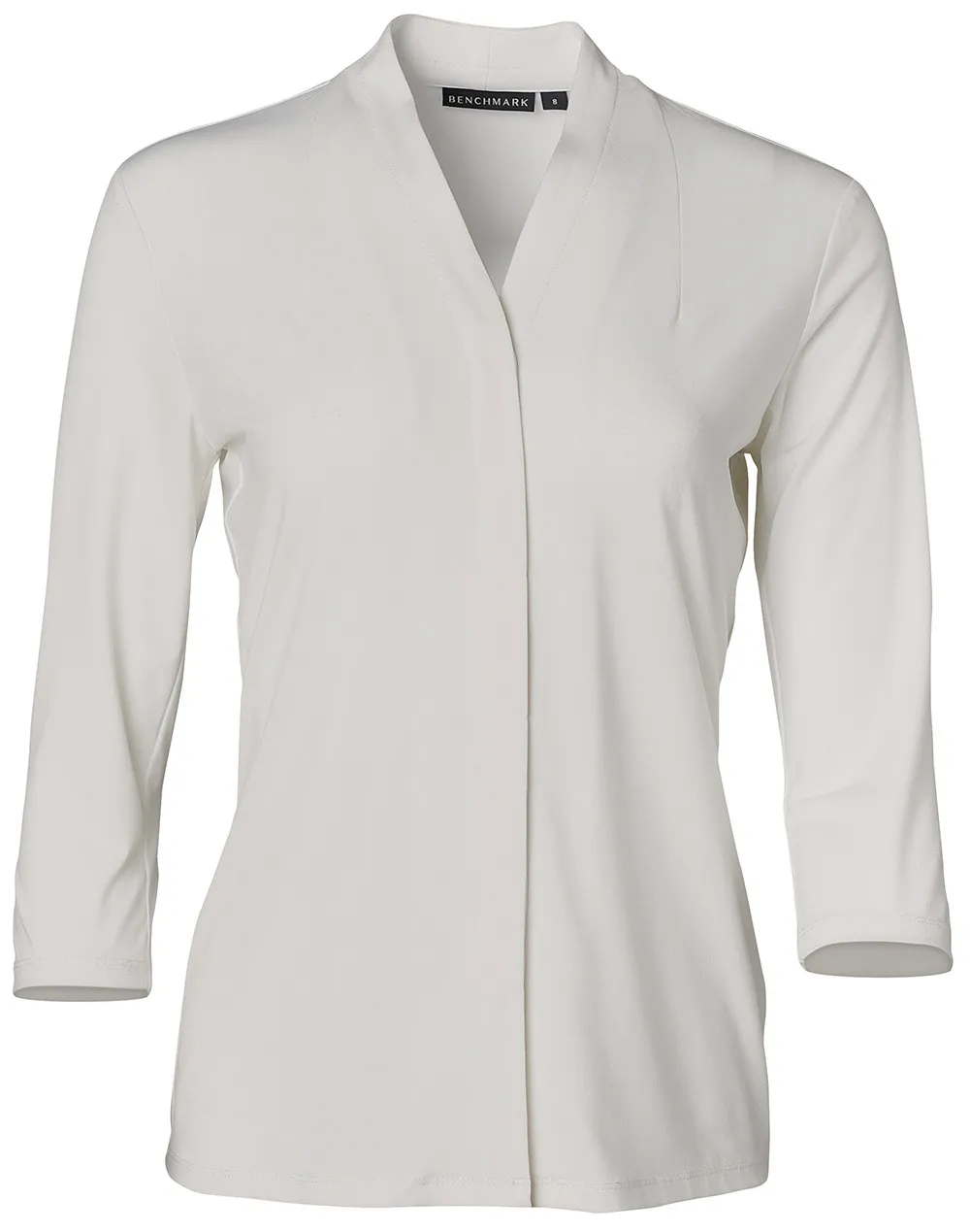 LADIES 3/4 SLEEVE STRETCH KNIT TOP ISABEL_5