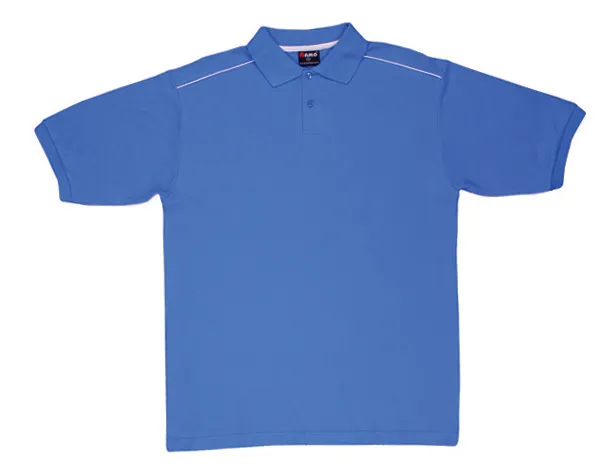 Mens 100% Cotton Pique Knit With Piping_5