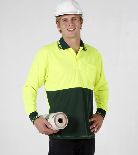 Safety Hi Vis Polos -long Sleeve_1