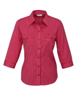 Ladies 3/4 Sleeve Cuban Shirt_3