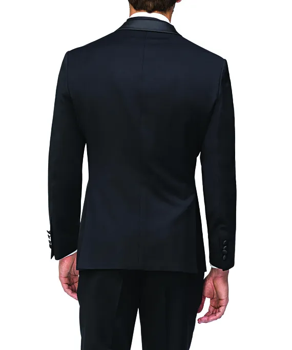 MENS EUROPEAN TAILORED FIT DINNER JACKET - SHAWL LAPEL_3
