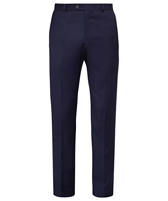 Poly Blend Flat Front Slim Fit Trouser_2