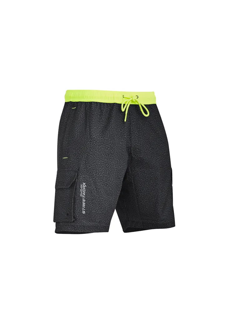 Mens Streetworx Stretch Work Board Short_5