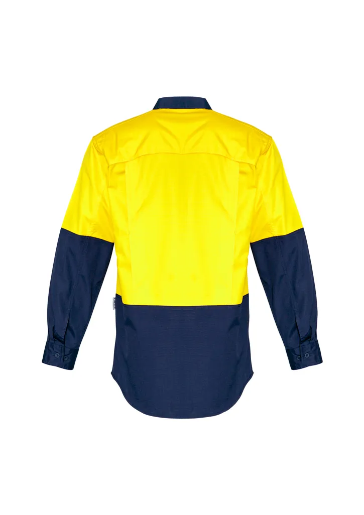 Mens Rugged Cooling Hi Vis Spliced Shirt_3