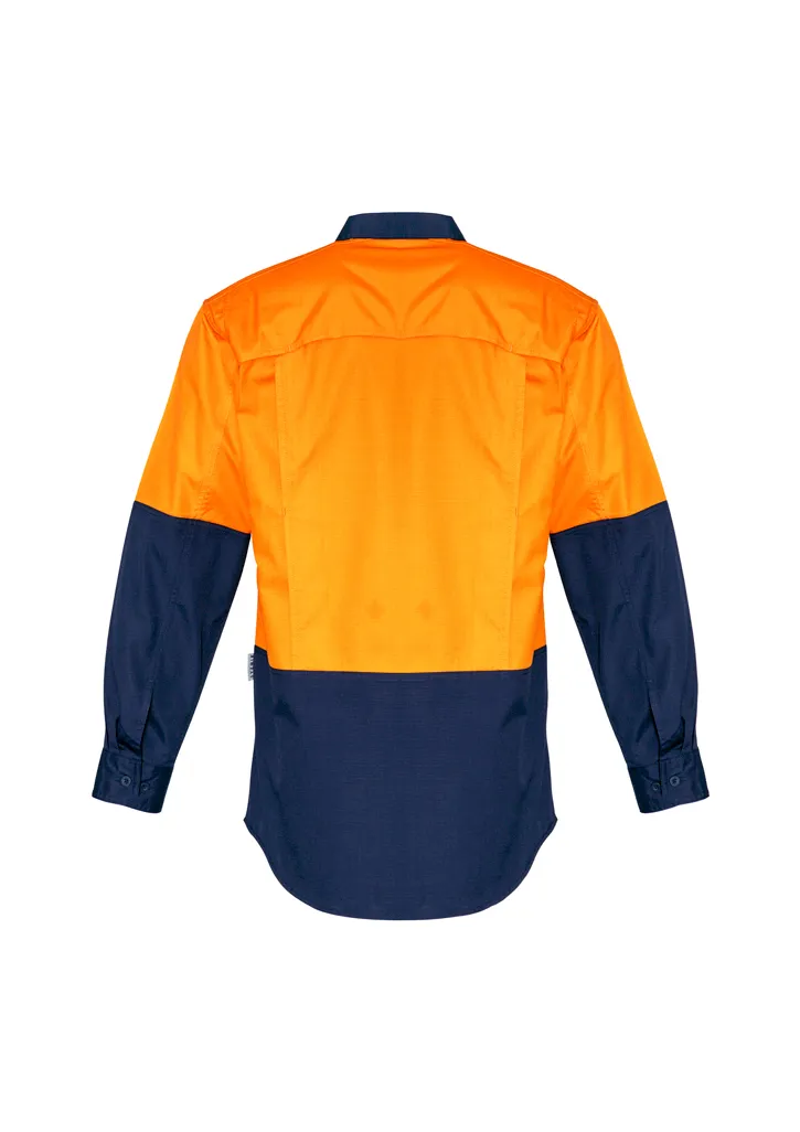 Mens Rugged Cooling Hi Vis Spliced Shirt_7