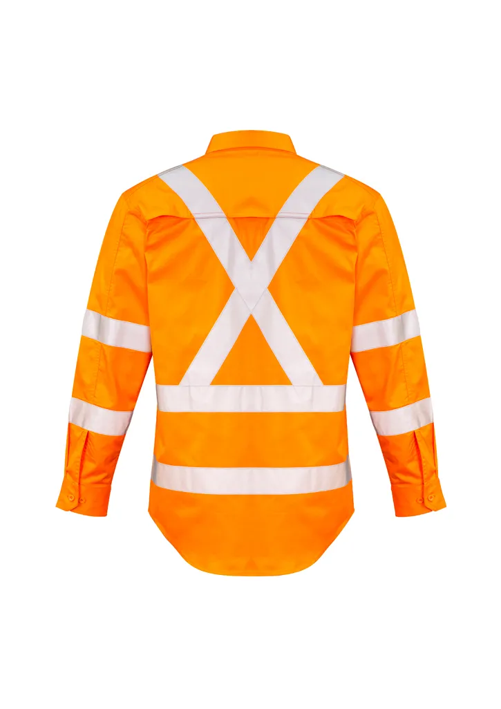 Mens Hi Vis X Back Taped Shirt_2