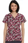 Womens Cute As A Button Pattern_1