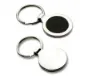 Round Metal Keyring With Black Circle_1