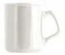 White Flared Ceramic Mug_1