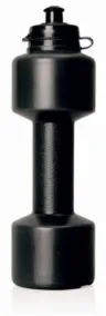 Dumbbell Sports Drink Bottle With Flip Top Lid 650ml_1