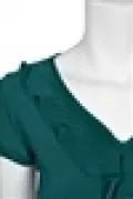 Ladies Cap Slv.ruffle Neck Knit Top_9