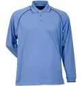 Mens Long Sleeved Cool Dry Polo_1