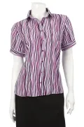 Short Sleeve Soft Touch Crepe Shirt_1
