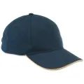 Baseball Cap With Sandwich Peak_1