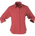 Ladies Woven 3/4 Sleeved Woven Shirt_1