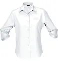 Ladies Woven 3/4 Sleeved Woven Shirt_4