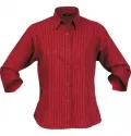Ladies Pinpoint 3/4 Sleeved Shirt_2