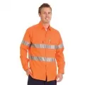 Hivis 3 Way Cool-breeze Cotton Shirt With 3m 8910 R tape L s_1