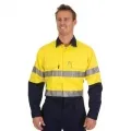 Hivis Cool-breeze Close Front Cotton Shirt With 3m 8910 R tapel s_1