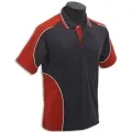 Micro Mesh Polo With  Body & Shoulder Panels_1