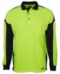 HI VIS L/S ARM PANEL POLO_1
