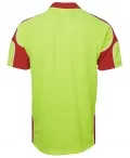 HI VIS S/S ARM PANEL POLO_3