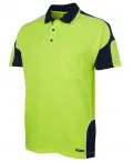 HI VIS S/S ARM PANEL POLO_6